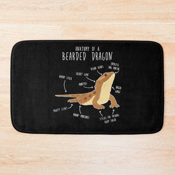 Item preview, Anatomy of a Bearded Dragon designed and sold by Clara Hollins.