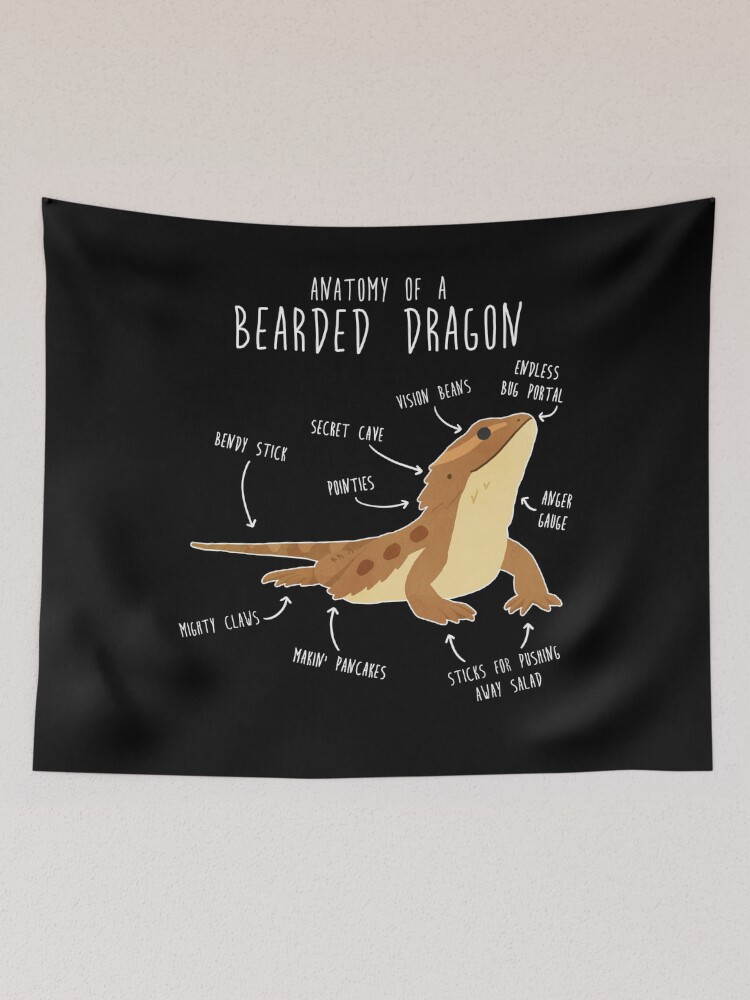 Bearded dragon online tapestry