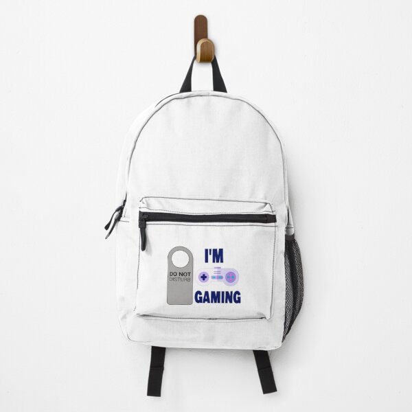 Do not disturb I'm gaming Backpack