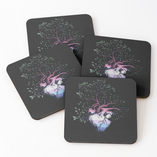 Item preview, Bigender Heart Tree of Life designed and sold by Clara Hollins.