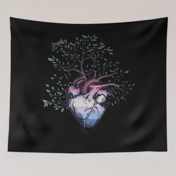 Item preview, Bigender Heart Tree of Life designed and sold by Clara Hollins.
