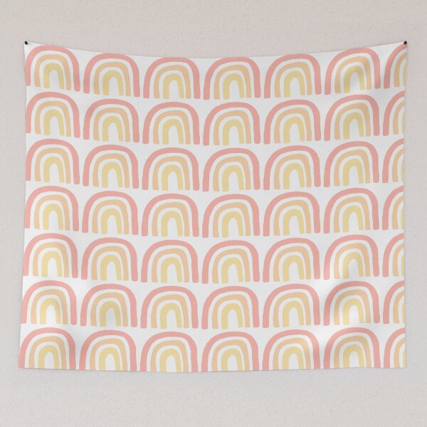 Item preview, peach rainbow designed and sold by sydmagoo.