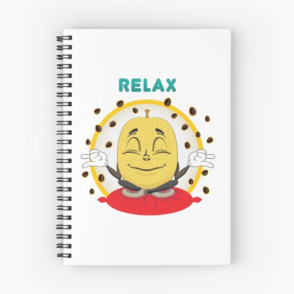 Item preview, Mascot passion fruit meditating and relaxing. Ideal for children's and informative stories designed and sold by LucianoCosmo.