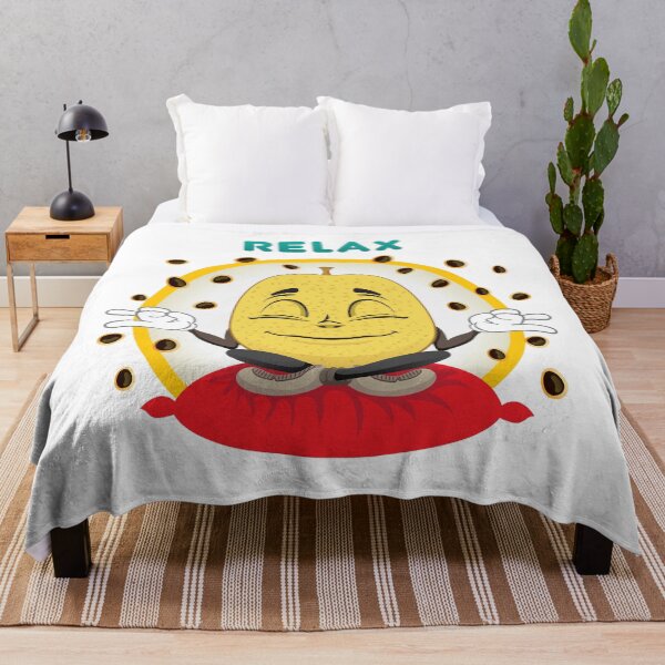 Item preview, Mascot passion fruit meditating and relaxing. Ideal for children's and informative stories designed and sold by LucianoCosmo.