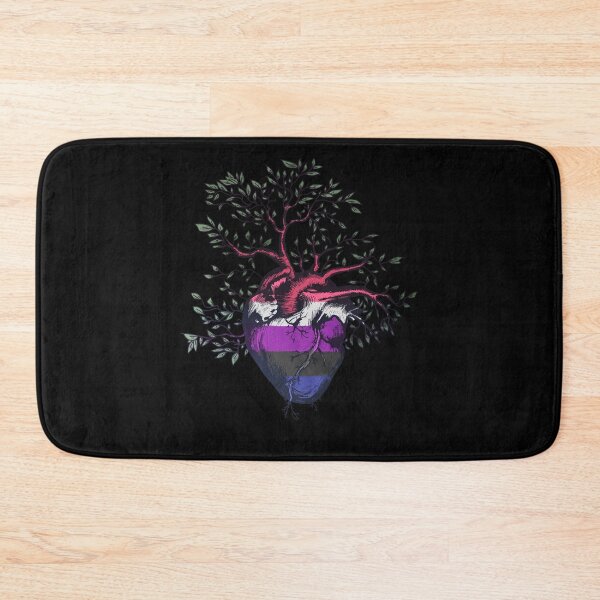 Item preview, Genderfluid Heart Tree of Life designed and sold by Clara Hollins.