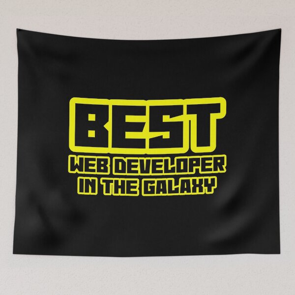 Item preview, Best Web Developer In The Galaxy Gift Design designed and sold by designsnmore.