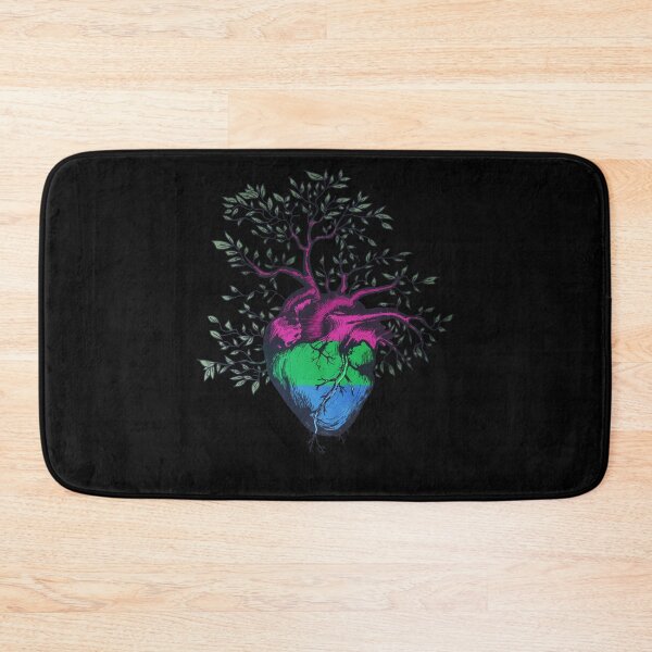 Item preview, Polysexual Heart Tree of Life designed and sold by Clara Hollins.