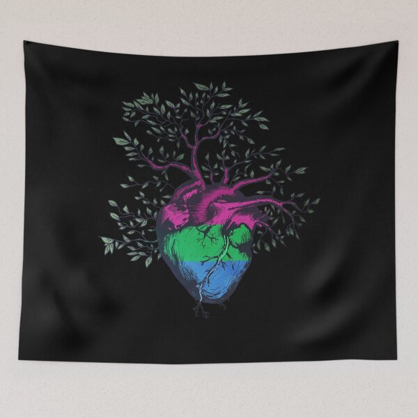 Aperçu de l'œuvre Arbre de vie polysexuel coeur créée et vendue par Clara Hollins.