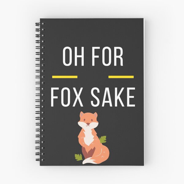 Item preview, Oh For Fox Sake  designed and sold by UsaHappyArt.