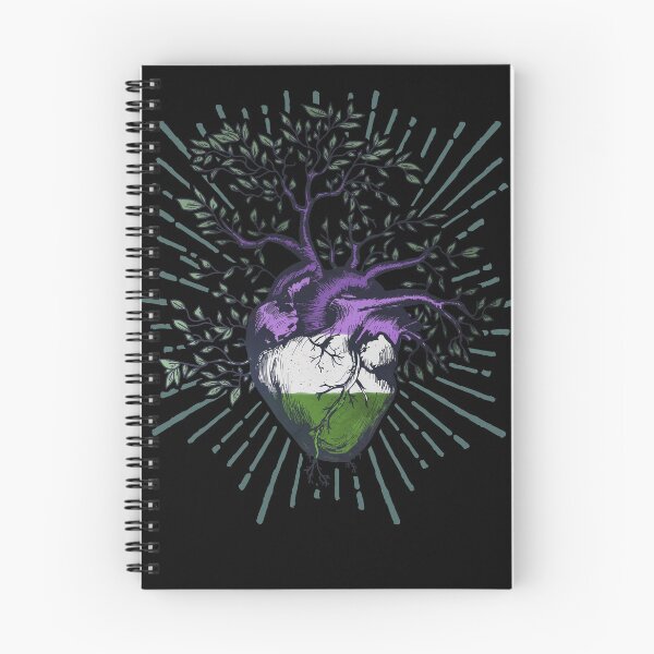 Item preview, Genderqueer Heart Tree of Life designed and sold by Clara Hollins.