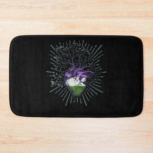 Item preview, Genderqueer Heart Tree of Life designed and sold by Clara Hollins.