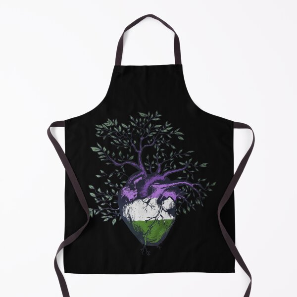 Item preview, Genderqueer Heart Tree of Life designed and sold by Clara Hollins.