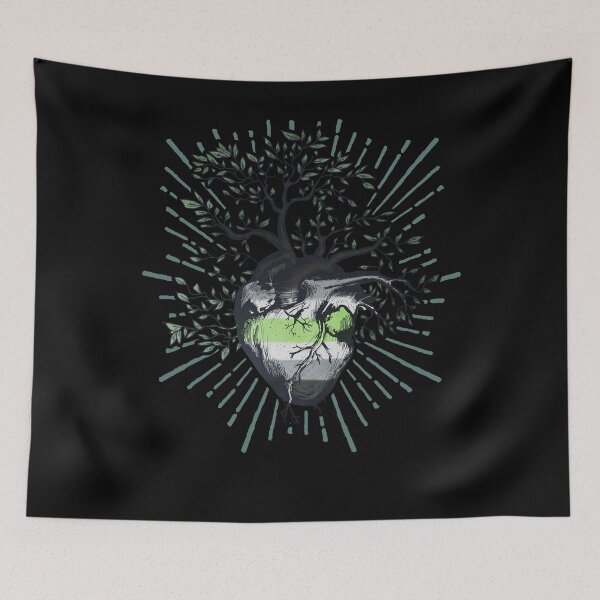 Item preview, Agender Heart Tree of Life designed and sold by Clara Hollins.