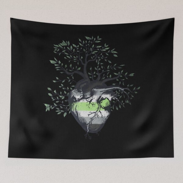 Item preview, Agender Heart Tree of Life designed and sold by Clara Hollins.