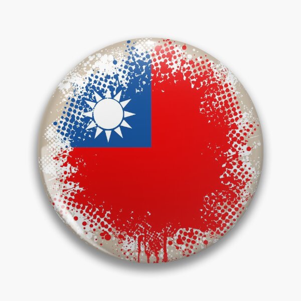Item preview, Flag of Taiwan - Splat designed and sold by pixelinga.