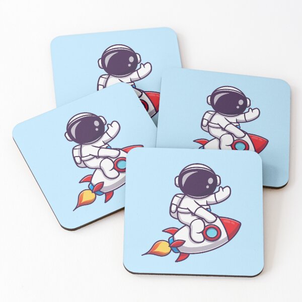 Item preview, Cartoon Hand Drawn Astronaut designed and sold by della95.