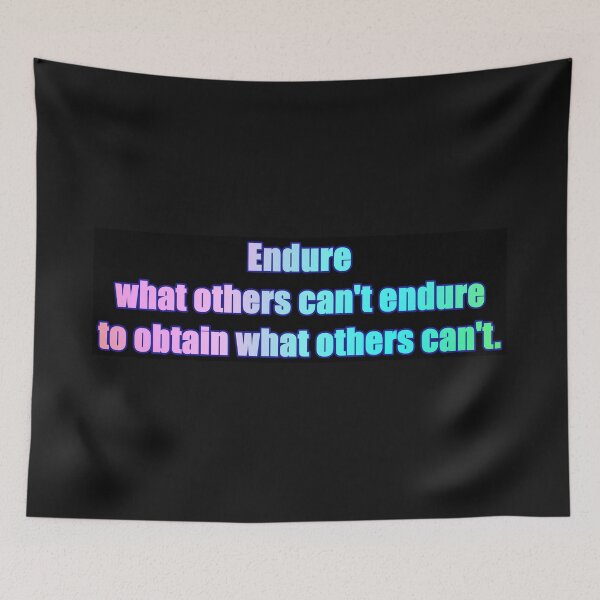 Item preview, Endure - In Color designed and sold by KATKattalestv.