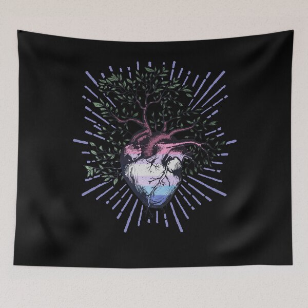 Item preview, Bigender Heart Tree of Life designed and sold by Clara Hollins.