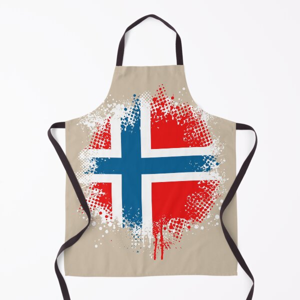 Item preview, Flag of Norway - Splat designed and sold by pixelinga.