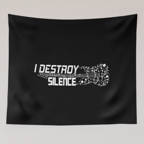 Item preview,  I Destroy Silence designed and sold by ADAMYASS.