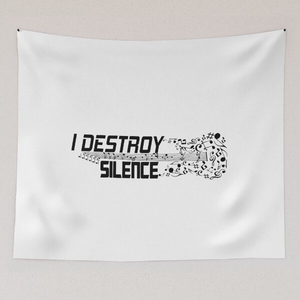 Item preview,  I Destroy Silence designed and sold by ADAMYASS.