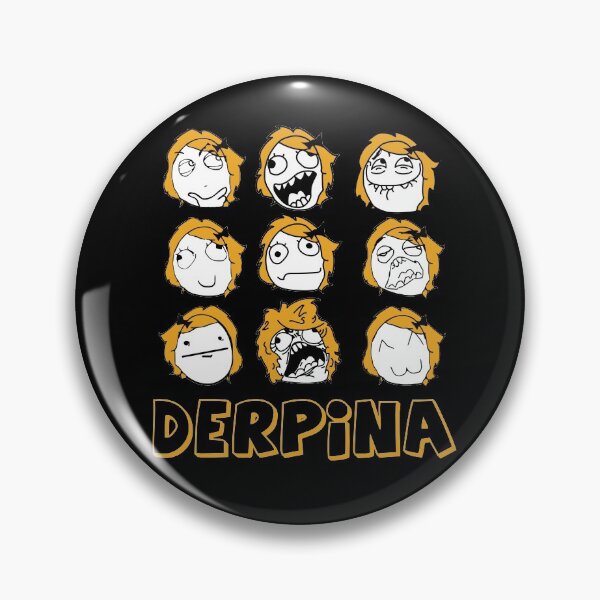 Item preview, Derpina Meme Rage Comic Fan Art designed and sold by Altohombre.
