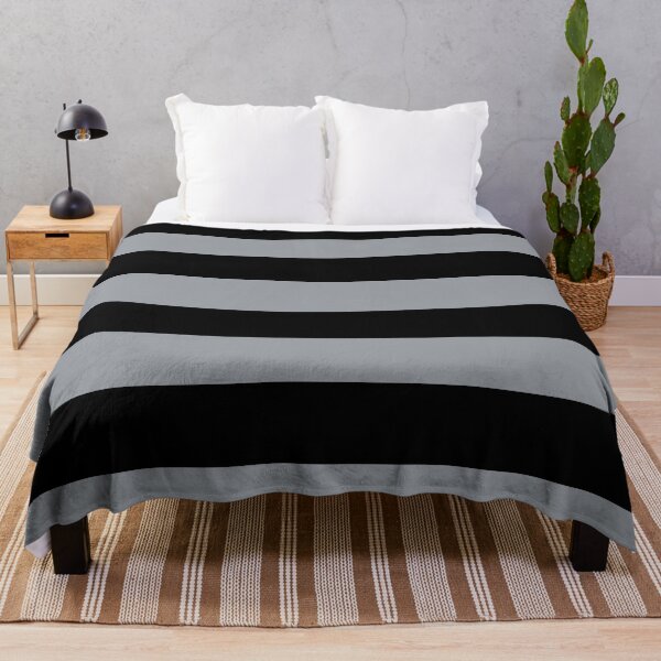 Item preview, Black and Grey Horizontal Stripes designed and sold by KarinaAmbersley.