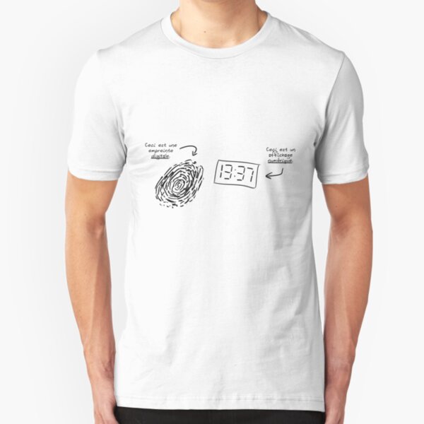 Ptilouk.net - Digital/Numérique Slim Fit T-Shirt