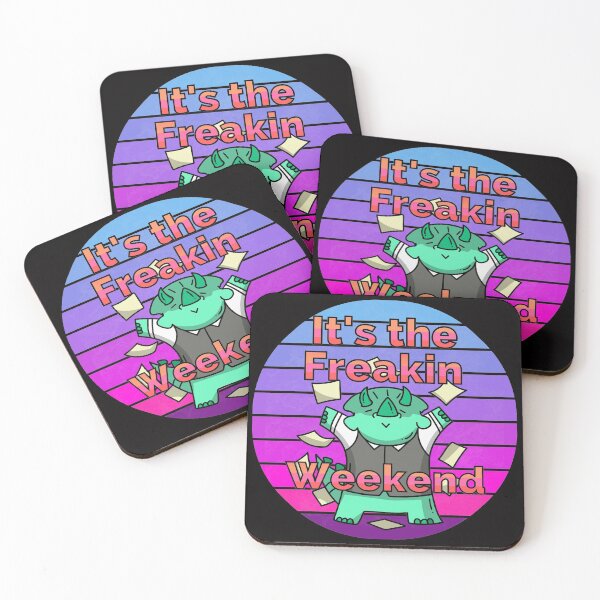 Item preview, Its The Freakin Weekend - Cute Dino designed and sold by StephenMollie.