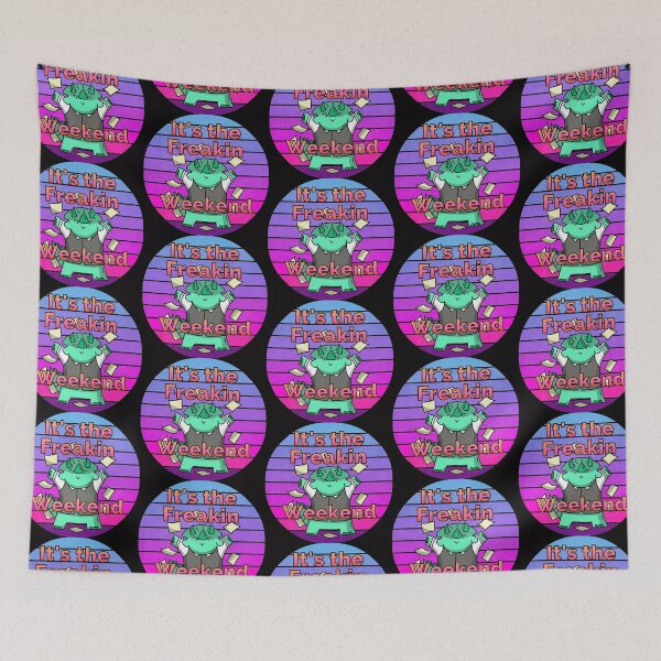 Item preview, Its The Freakin Weekend - Cute Dino designed and sold by StephenMollie.