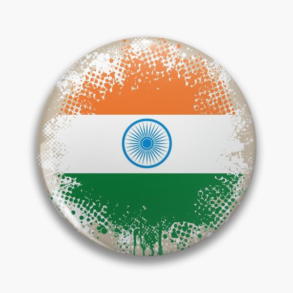 Item preview, Flag of India - Splat designed and sold by pixelinga.