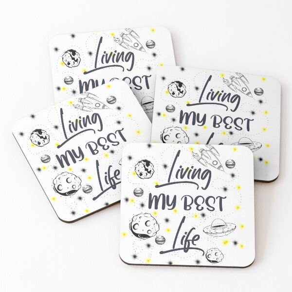 Item preview, Living my best life designed and sold by Aimyillustrates.