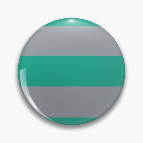 Item preview, Aquamarine and Grey Horizontal Stripes designed and sold by KarinaAmbersley.