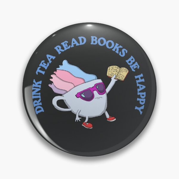 Artikelvorschau, Tee trinken Bücher lesen Sei glücklich - Sun Glasses Tea Cup entworfen und verkauft von Chubuter.