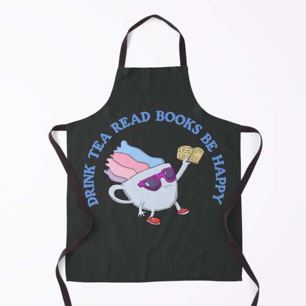 Item preview, Drink Tea Read Books Be Happy - Sun Glasses Tea Cup designed and sold by Chubuter.