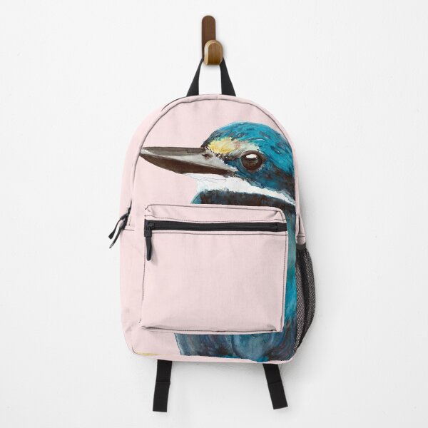 Item preview, Sacred Kingfisher Watercolour Painting designed and sold by WinterOwls.
