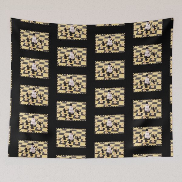 Item preview, Snowmany Pawns! (Black Background) designed and sold by PawsitiveMum.