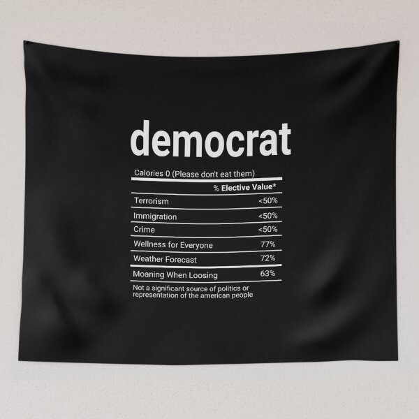 Item preview, Democrat Ingredients Table For A Real Republican design designed and sold by AYDreamers.