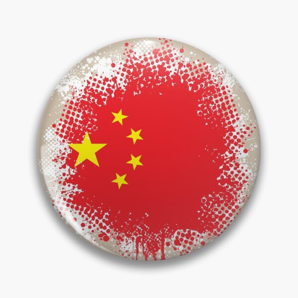 Item preview, Flag of China - Splat designed and sold by pixelinga.