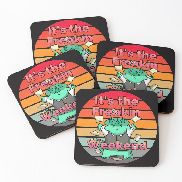 Item preview, Its The Freakin Weekend - Cute Dino designed and sold by StephenMollie.