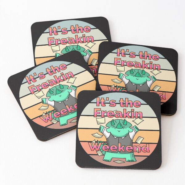 Item preview, Its The Freakin Weekend - Cute Dino designed and sold by StephenMollie.