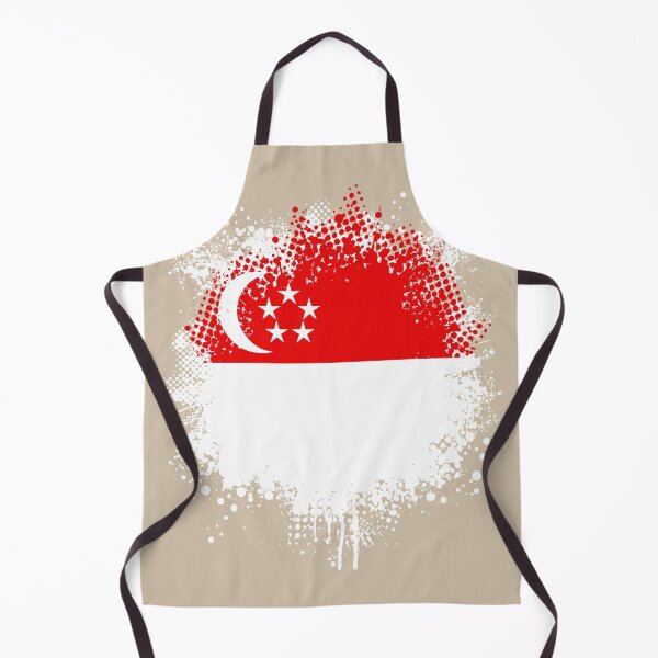 Item preview, Flag of Singapore - Splat designed and sold by pixelinga.