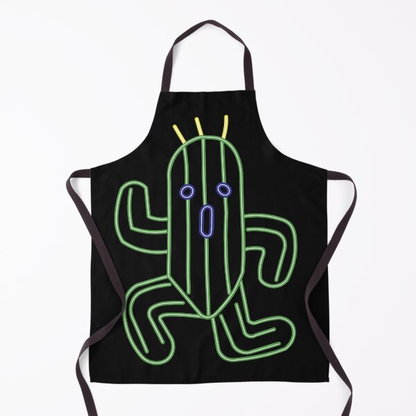 Item preview, neon cactuar friend designed and sold by tenmanchan.