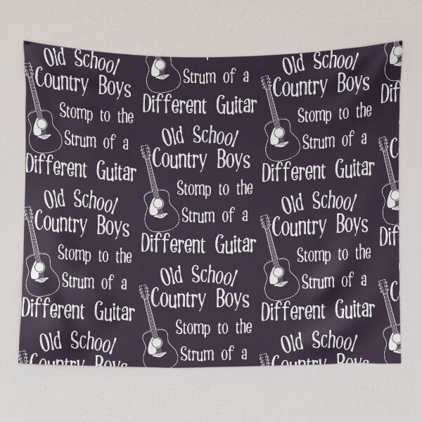 Item preview, Old School Country Boys Funny T-shirt Music Guitar Lovers designed and sold by doodabobs.