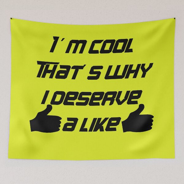 Item preview, Motivation I´m cool, that´s why i deserve a like designed and sold by JirehShop.