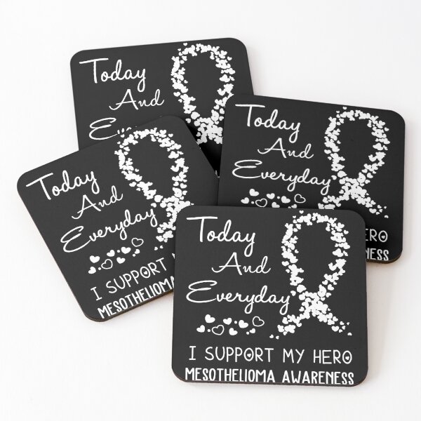 Item preview, Today and Everyday I Support My Hero Mesothelioma Awareness designed and sold by ArangoaStore.