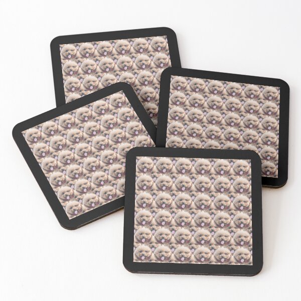 Item preview, Poodle Face Pattern designed and sold by amilli.