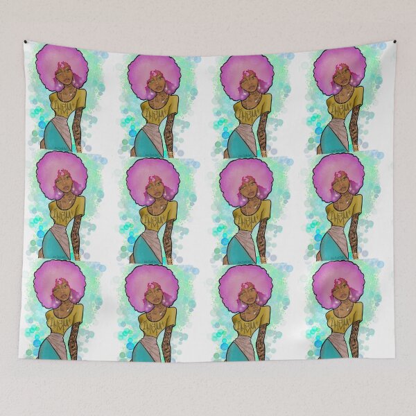 Item preview, Purple fro designed and sold by Onefleshart.