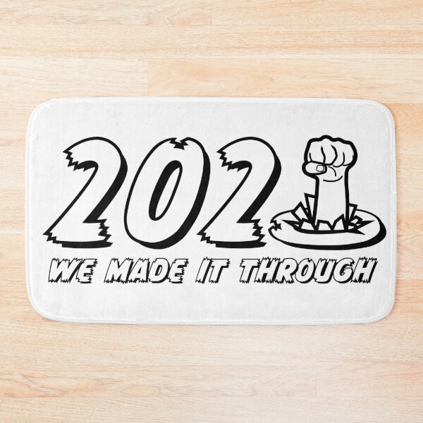 Item preview, Hello 2021 - We made it through 2020 designed and sold by WalkingOnTheSt.