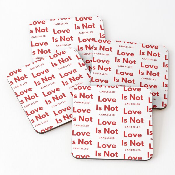 Item preview, Love Is Not Cancelled designed and sold by WorldPrintTees.